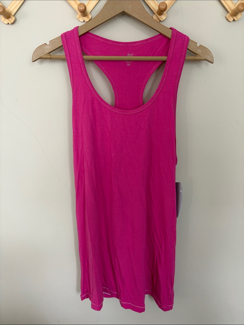 ALO Yoga Fuchsia Racerback Tank Top